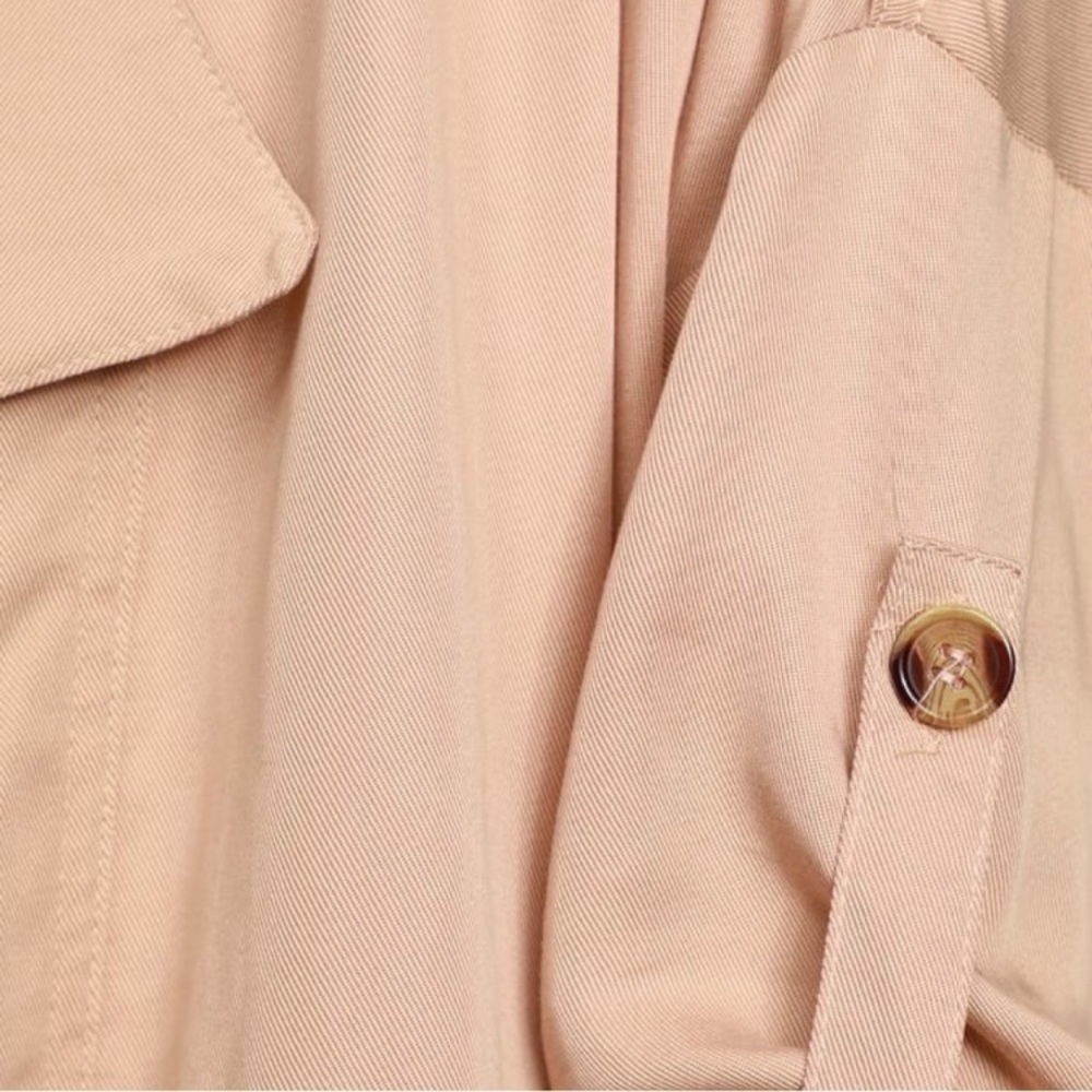 Lulu's Blush Pink Open Front Jacket - Picture 6 of 16